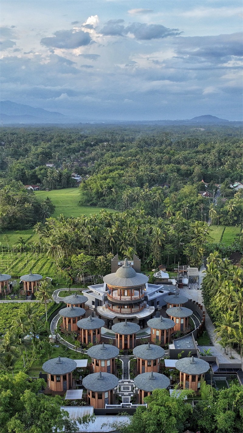 以寺院為靈感 Le Temple Borobudur 度假酒店設計 以寺院為靈感 Le Temple Borobudur 度假酒店設計