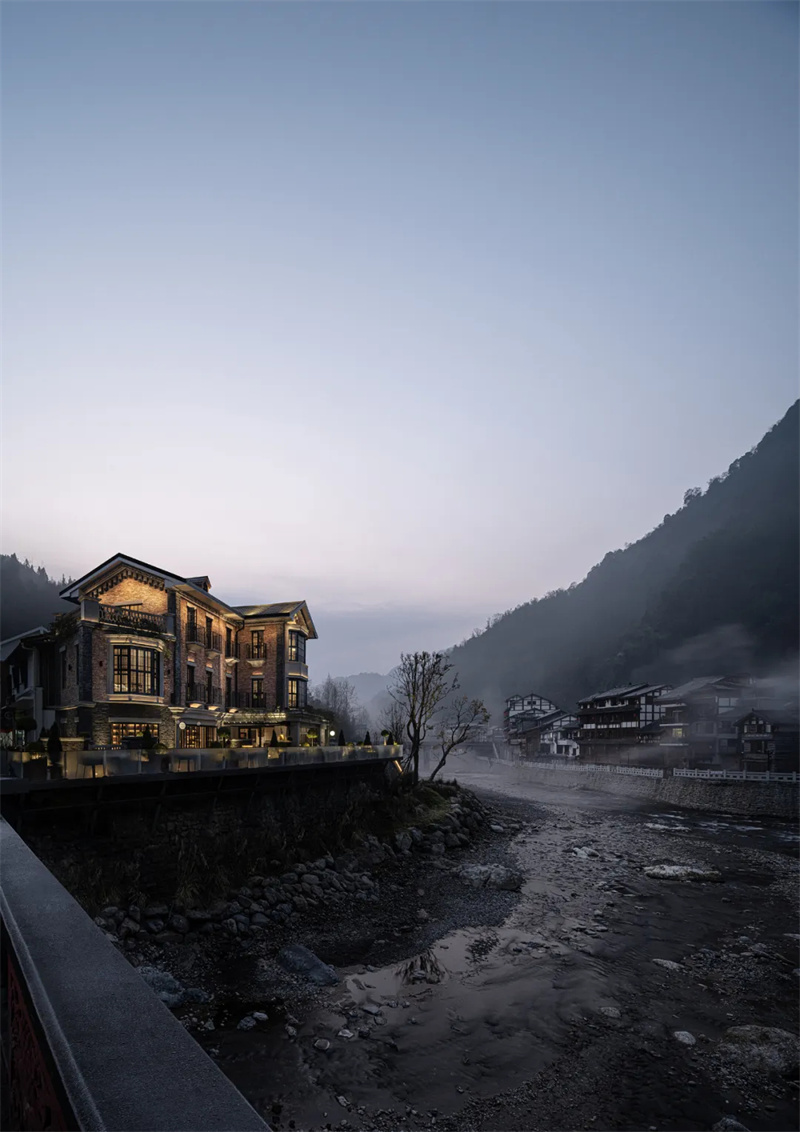 成都西嶺雪山下若見·汐中古風民宿設計方案 成都西嶺雪山下若見·汐中古風民宿設計方案